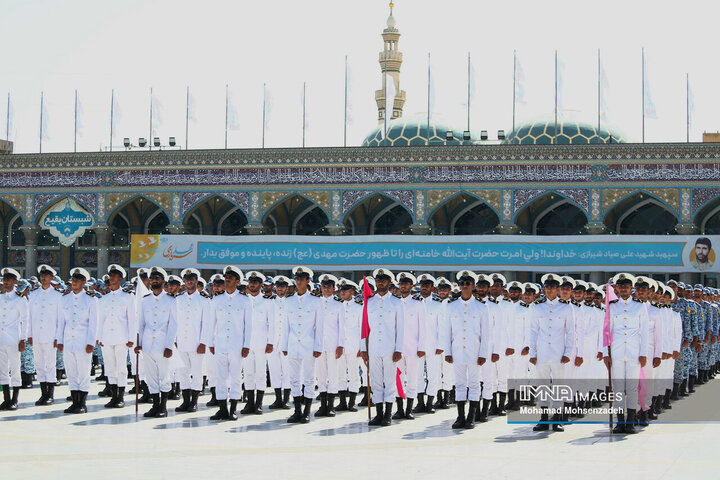 صبحگاه مشترک «عهد سربازی»