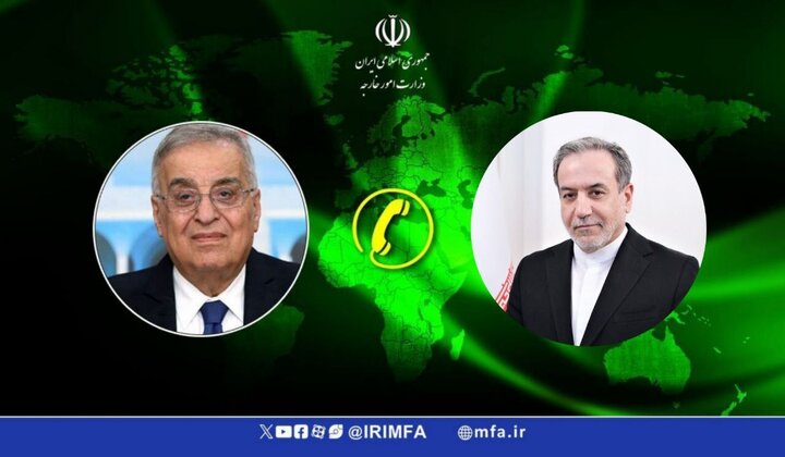 گفت‌وگوی عراقچی با وزیر خارجه لبنان در پی اقدام تروریستی علیه شهروندان لبنانی