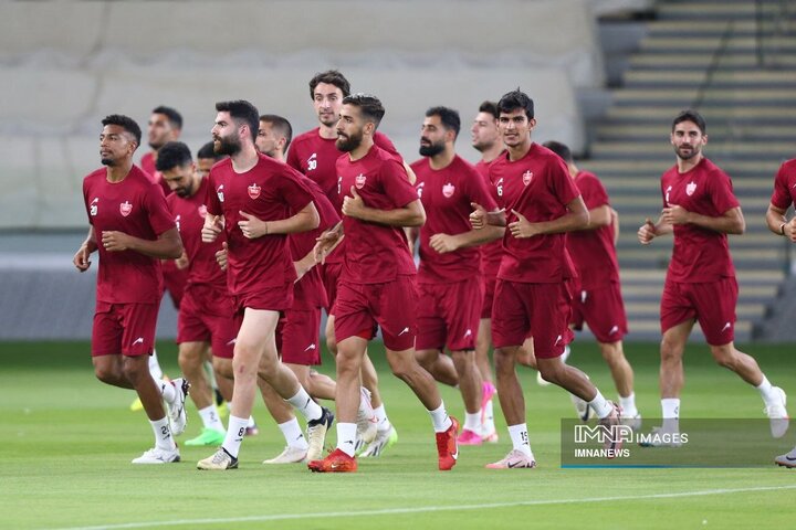 محمد عمری آماده برای دیدار پرسپولیس مقابل چادرملو