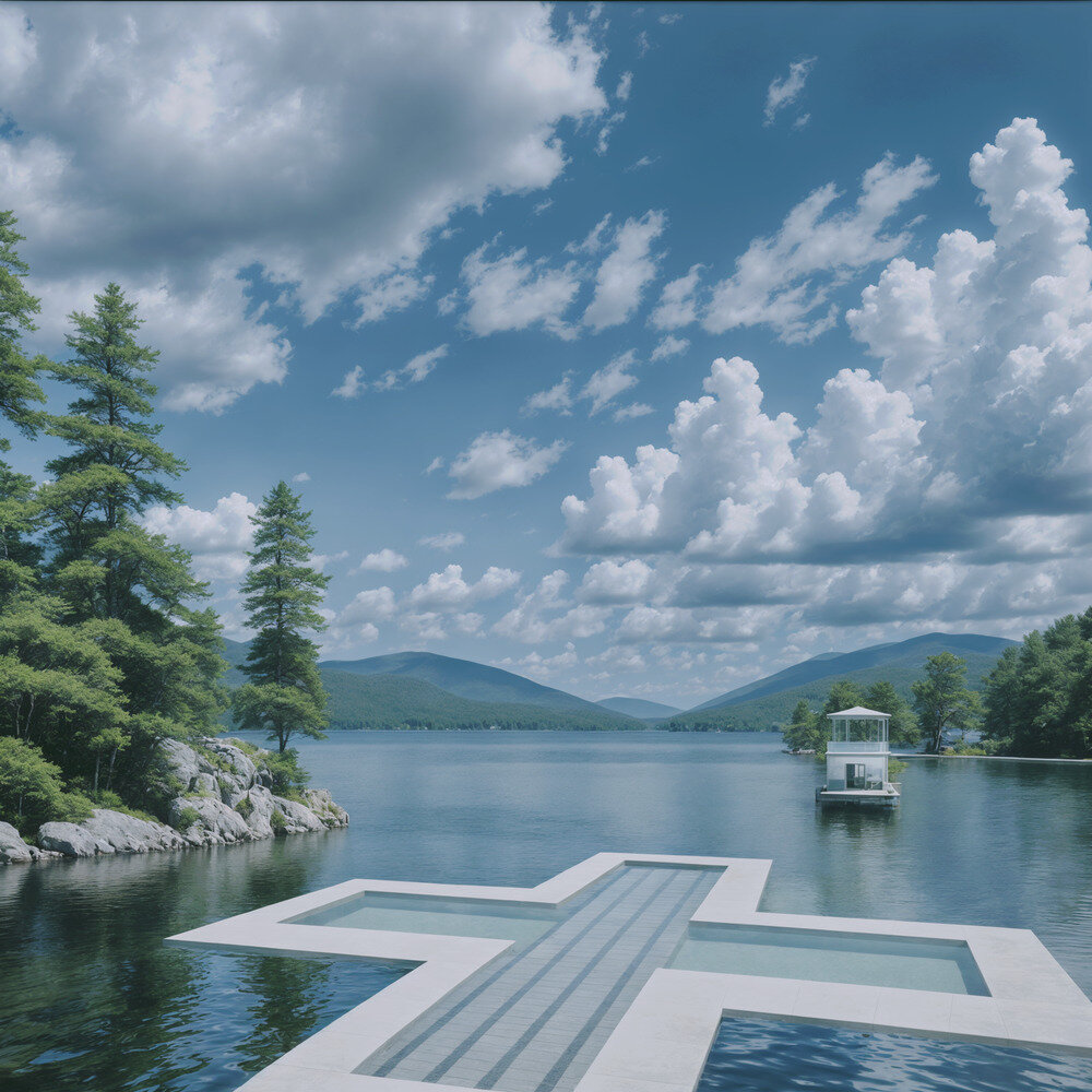 تفرجگاههای روی آب، راهکاری نوین برای همزیستی با طبیعت