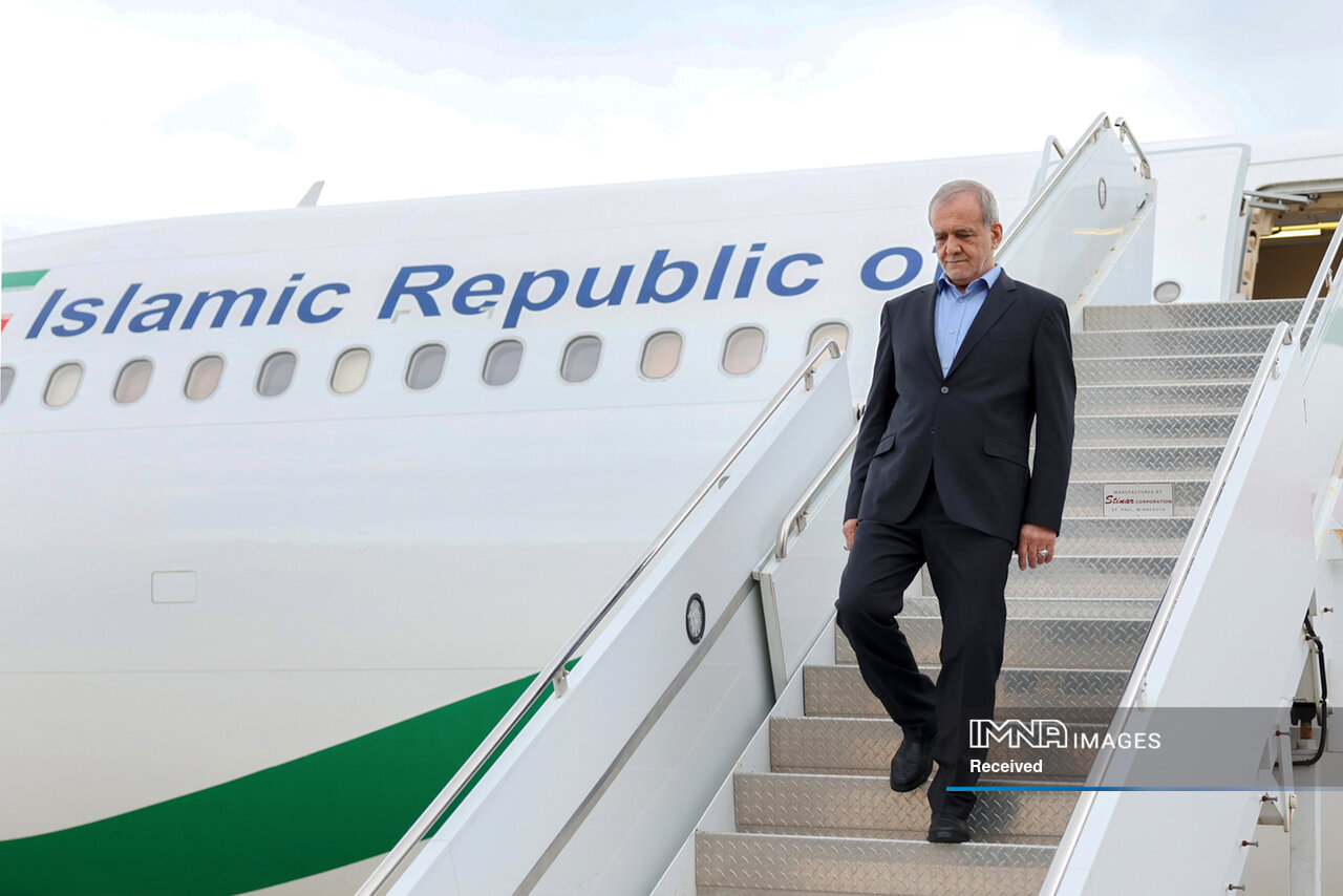 Iranian President Masoud Pezeshkian Arrives in the U.S. with Message of Peace