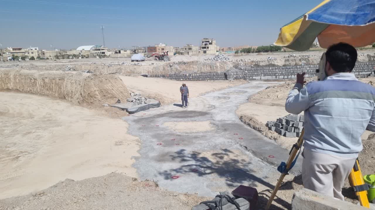 پارک پردیس خانوادهمحور محله سودان به سرعت در حال احداث است