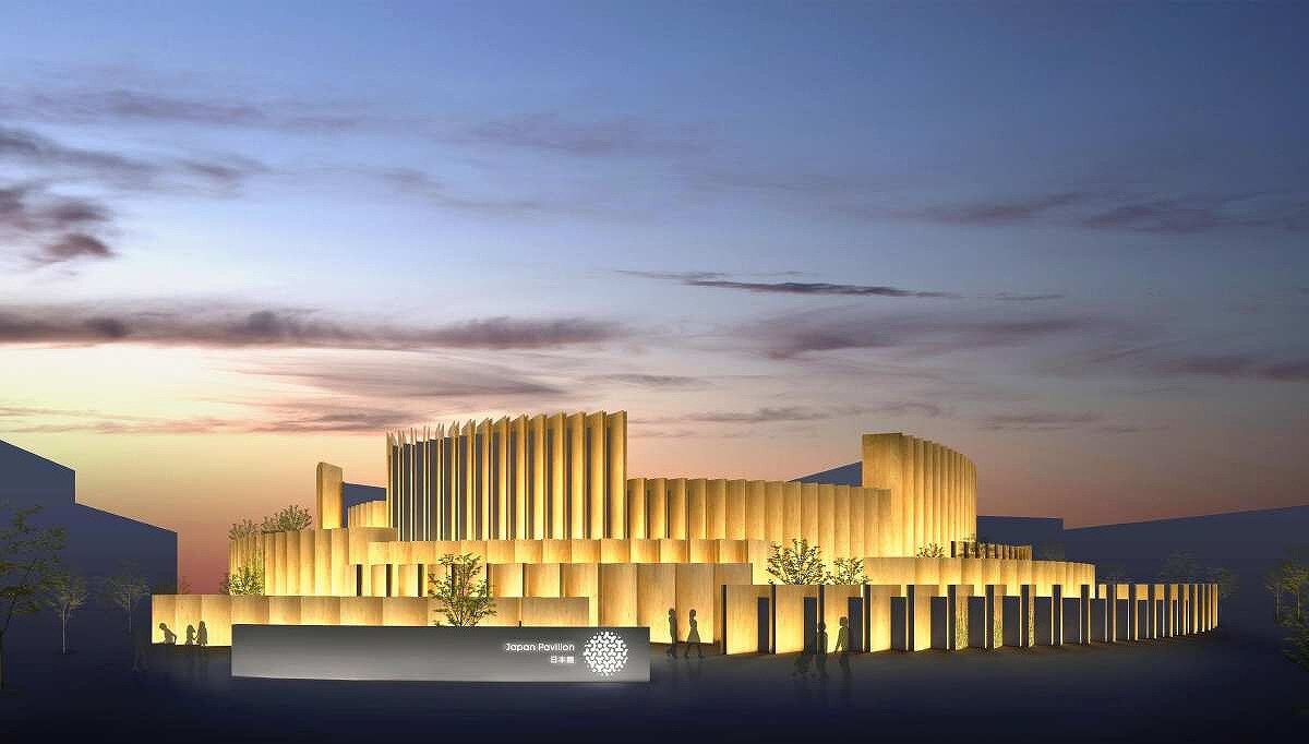 نمایش چرخههای زندگی در پاویون ژاپن برای اکسپو ۲۰۲۵