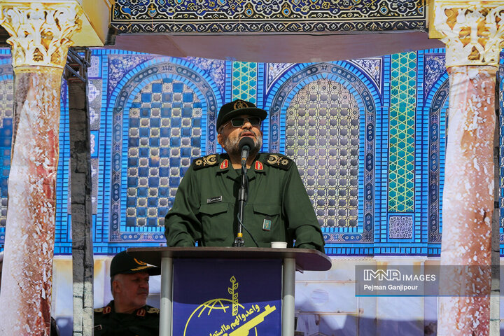 رزمایش اقتدار گردان‌های بسیج «الی بیت‌المقدس» در اصفهان