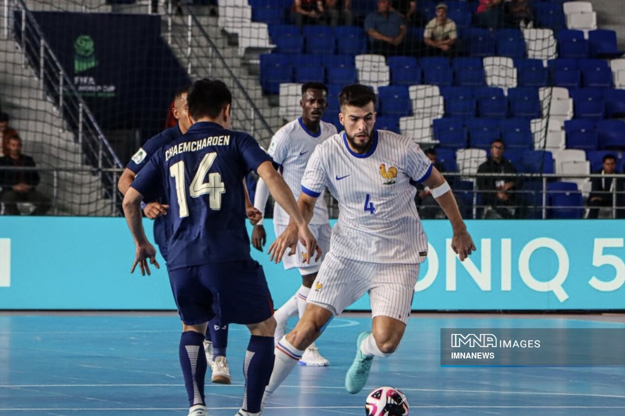 نتایج روز پایانی مرحله یکهشتم نهایی جامجهانی فوتسال/ صعود فرانسه و آرژانتین به جمع ۸ تیم