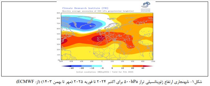 جدیدترین پیشبینی وضعیت دما و بارشها تا اسفند / پاییزی کم بارش در انتظار آسمان کشور