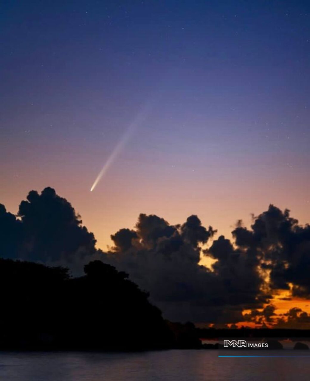 دنبالهدار «سوچینشان اتلس» در آسمان نیمکره شمالی