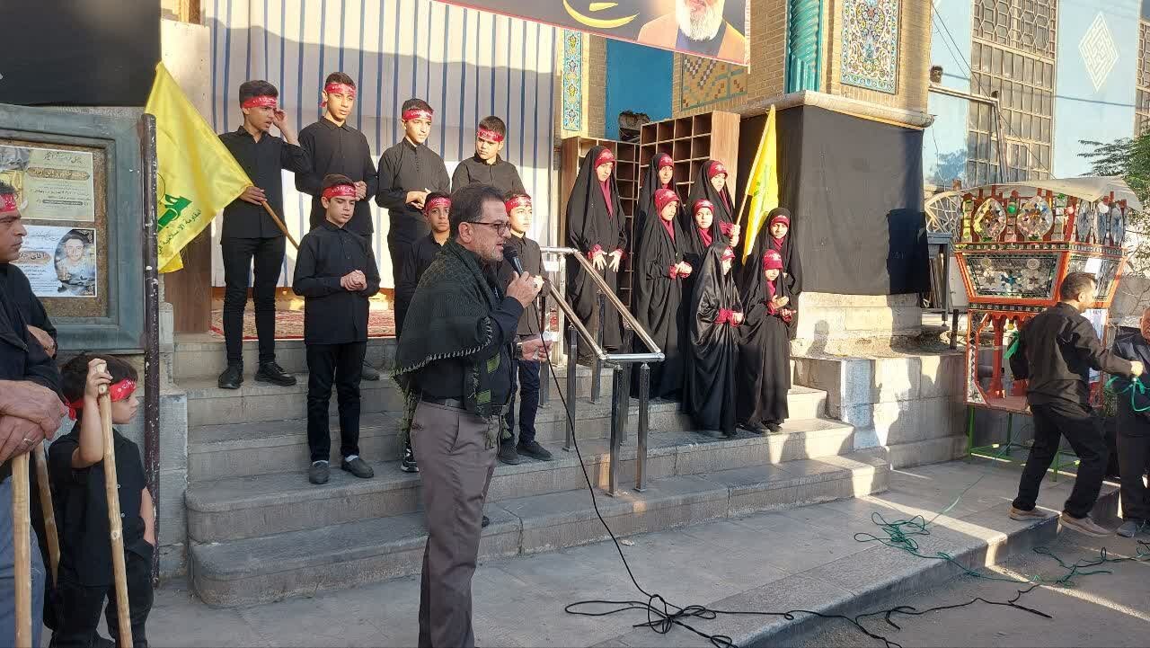 اقدامات فرهنگی مراسم کاروان پیاده‌روی وارثان حماسه شهید اردهال در کاشان