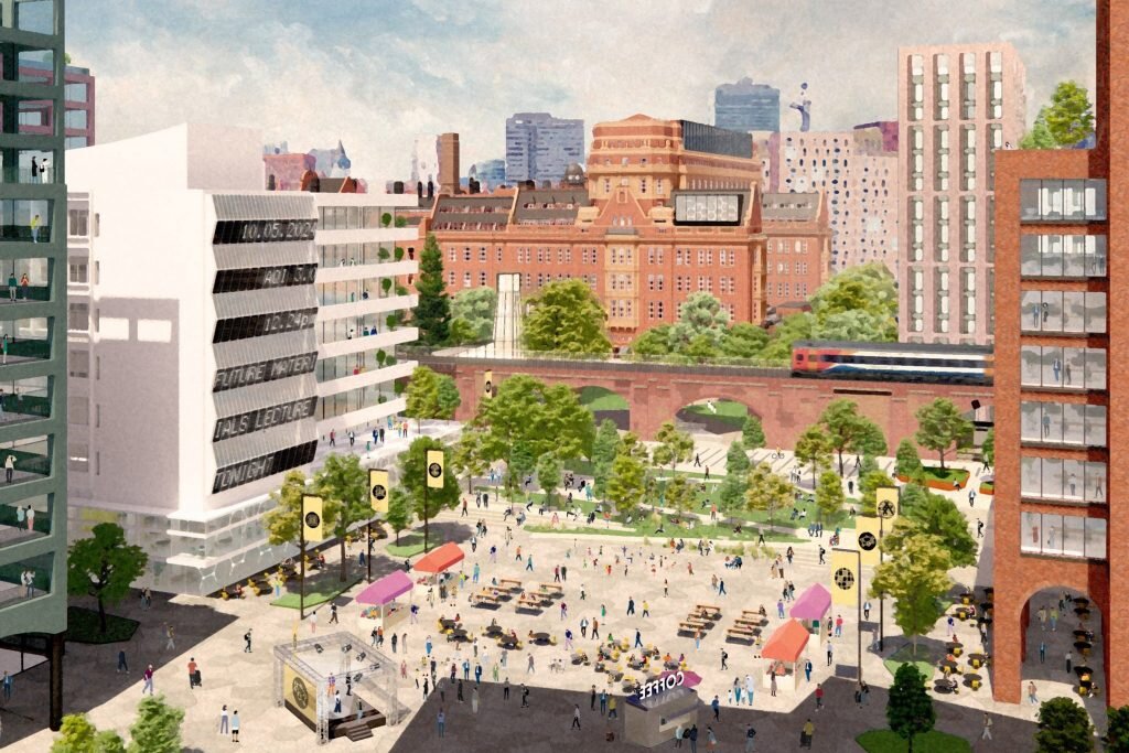 بازگشایی منطقه نوآوری ۱.۷ میلیاردی منچستر