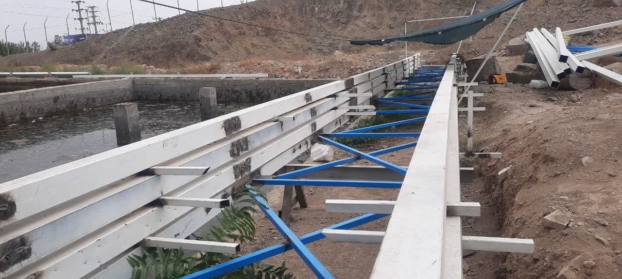 پیشرفت ۵۰ درصدی پروژه ایمنسازی مخازن آب پارک صفه