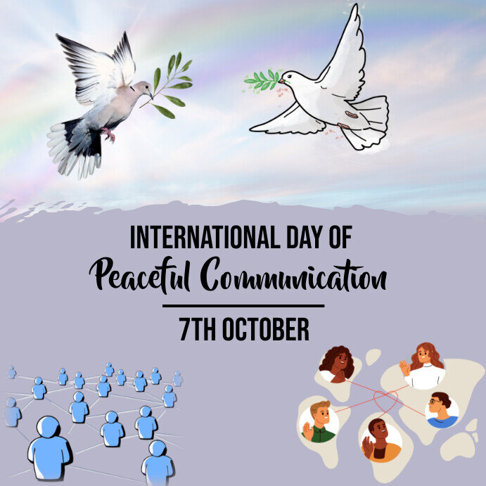 روز جهانی ارتباطات صلح‌آمیز International Day of Peaceful Communication + پوستر