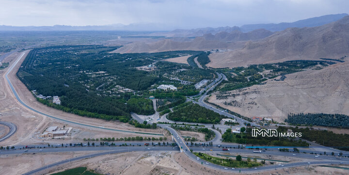 درختان فضای سبز آرامستان باغ رضوان جان دوباره می‌گیرند