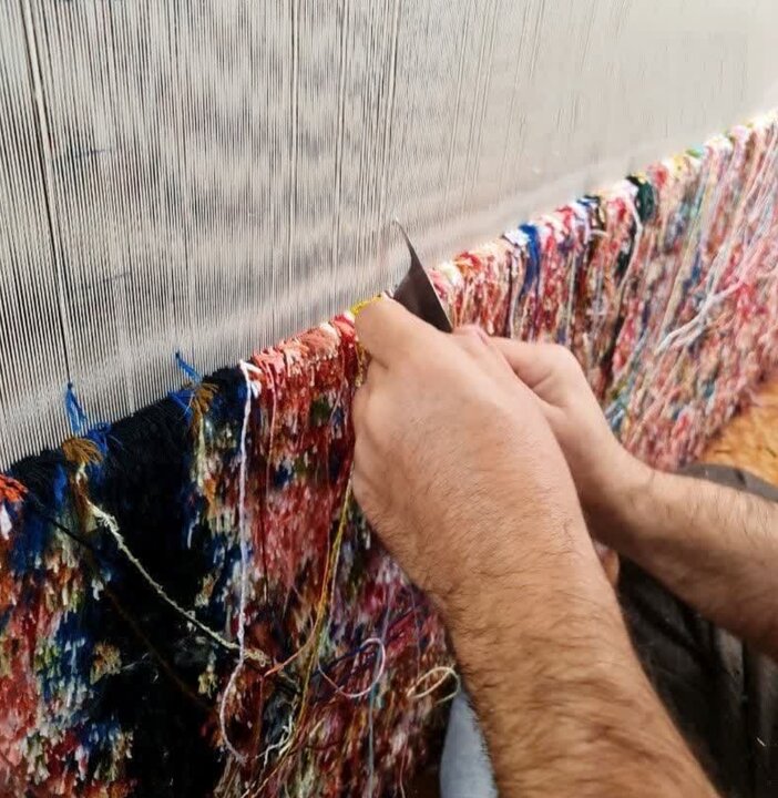 تولید ۹۰ تخته فرش دستباف توسط مددجویان مازندرانی