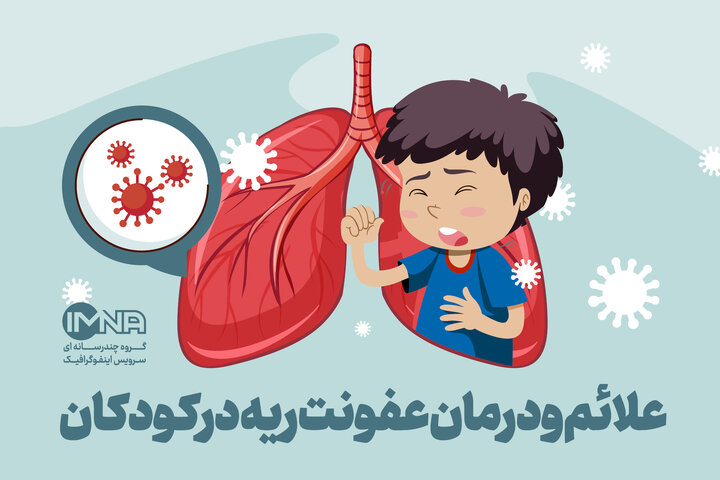 علائم و درمان عفونت ریه در کودکان