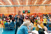 کودکان منطقه ۱۲ اصفهان با ترسیم نقاشی با کودکان مظلوم غزه و لبنان اعلام همبستگی کردند