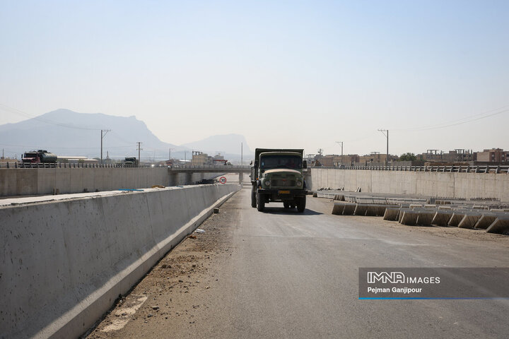 بازدید اعضای بسیج مهندسین کشاورزی و منابع طبیعی از پروژه‌های شهری اصفهان