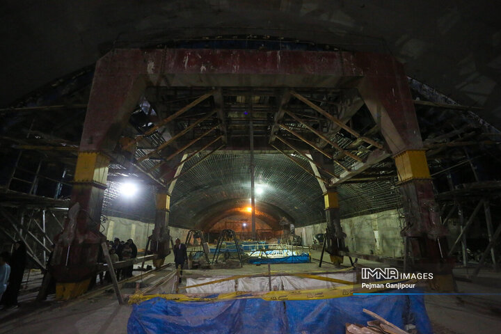 بازدید اعضای بسیج مهندسین کشاورزی و منابع طبیعی از پروژه‌های شهری اصفهان