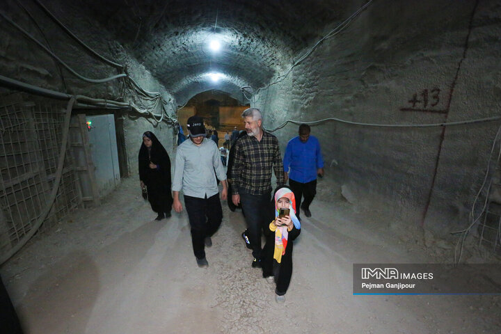 بازدید اعضای بسیج مهندسین کشاورزی و منابع طبیعی از پروژه‌های شهری اصفهان