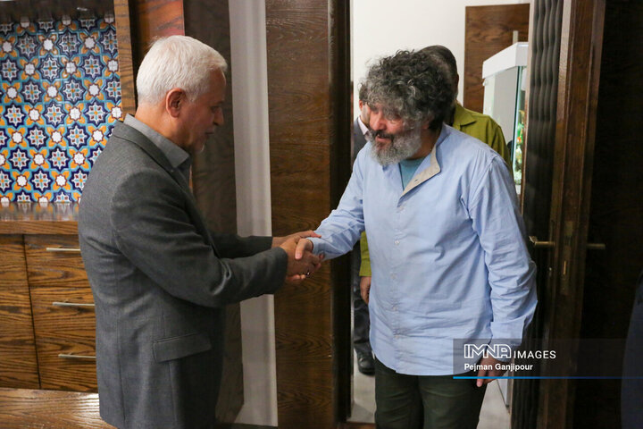 دیدار شهردار اصفهان و معاون سیمای سازمان صداوسیمای جمهوری اسلامی ایران