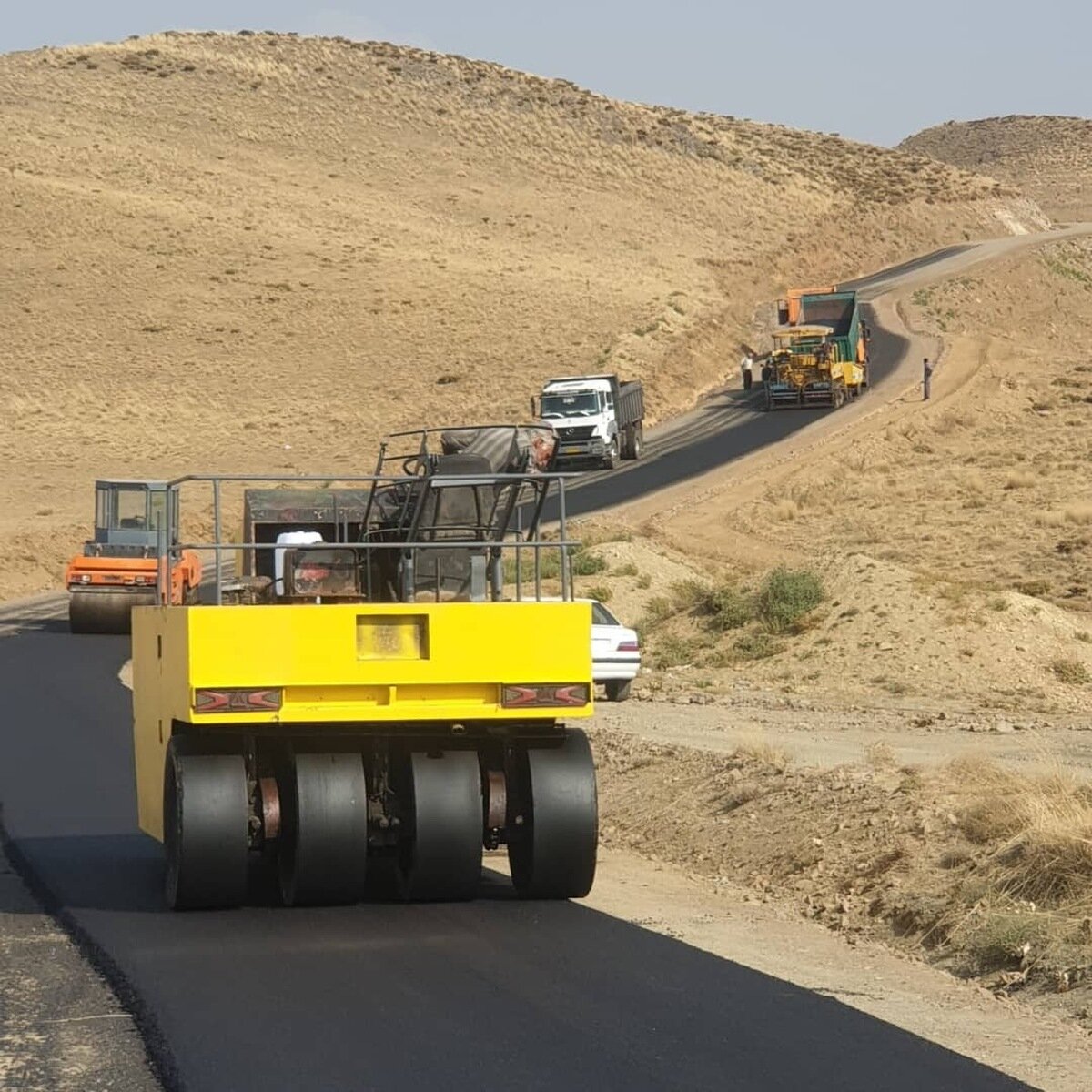 راه‌های روستایی قزوین چشم‌انتظار بازسازی