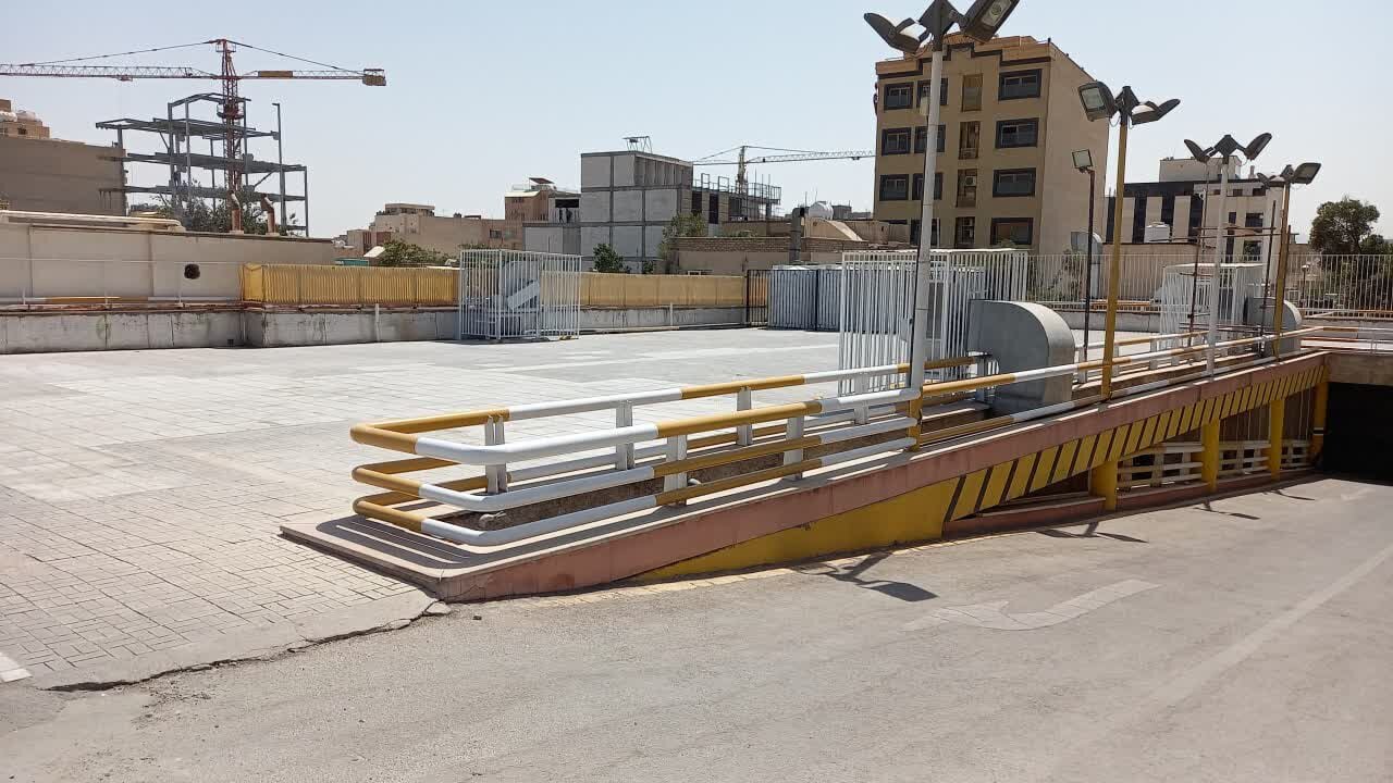 تکمیل تعمیرات اساسی پارکینگ جلفا با هزینهای بیش از ۳ میلیارد ریال