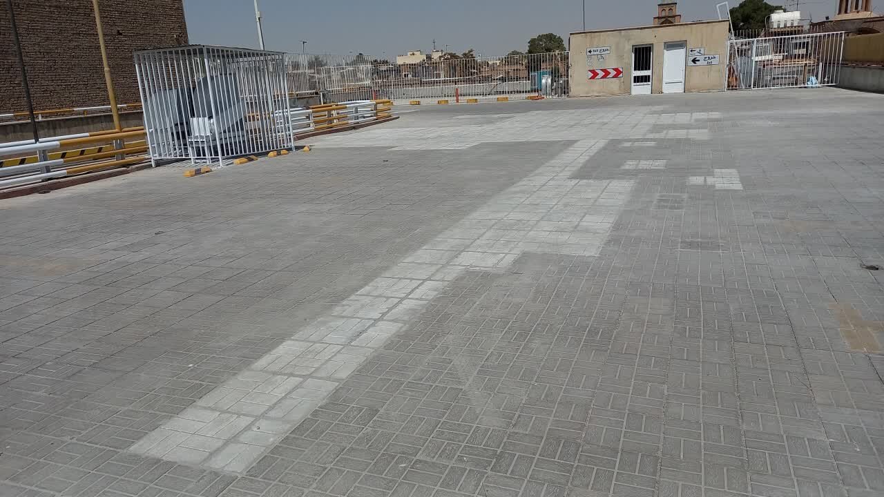 تکمیل تعمیرات اساسی پارکینگ جلفا با هزینهای بیش از ۳ میلیارد ریال