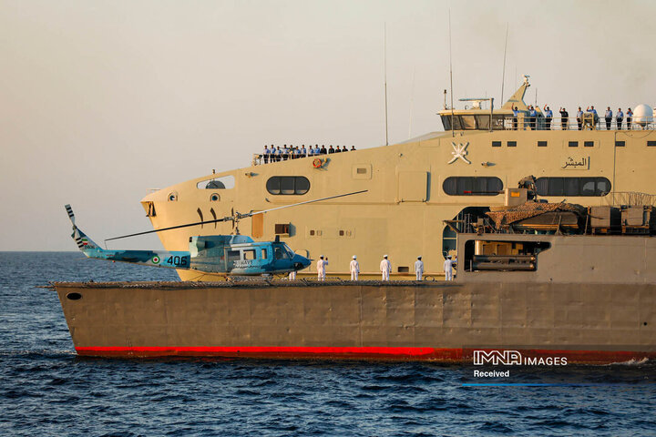 IONS 2024 Joint Naval Exercise Concludes with Grand Parade in the Indian Ocean