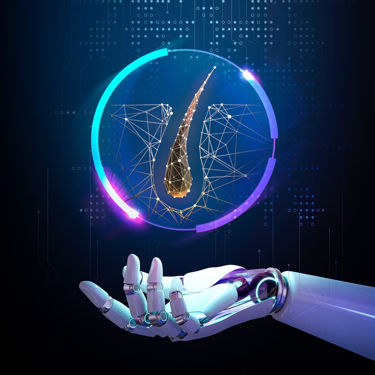 هوش مصنوعی سرنوشت کاشت مو را دگرگون میکند