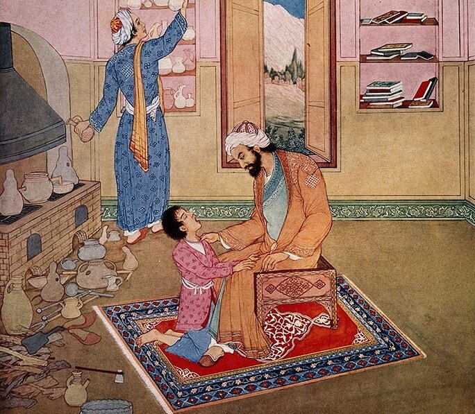 حسین بهزاد، هنرمندی بیمانند با سبک مکتب هنری اصفهان