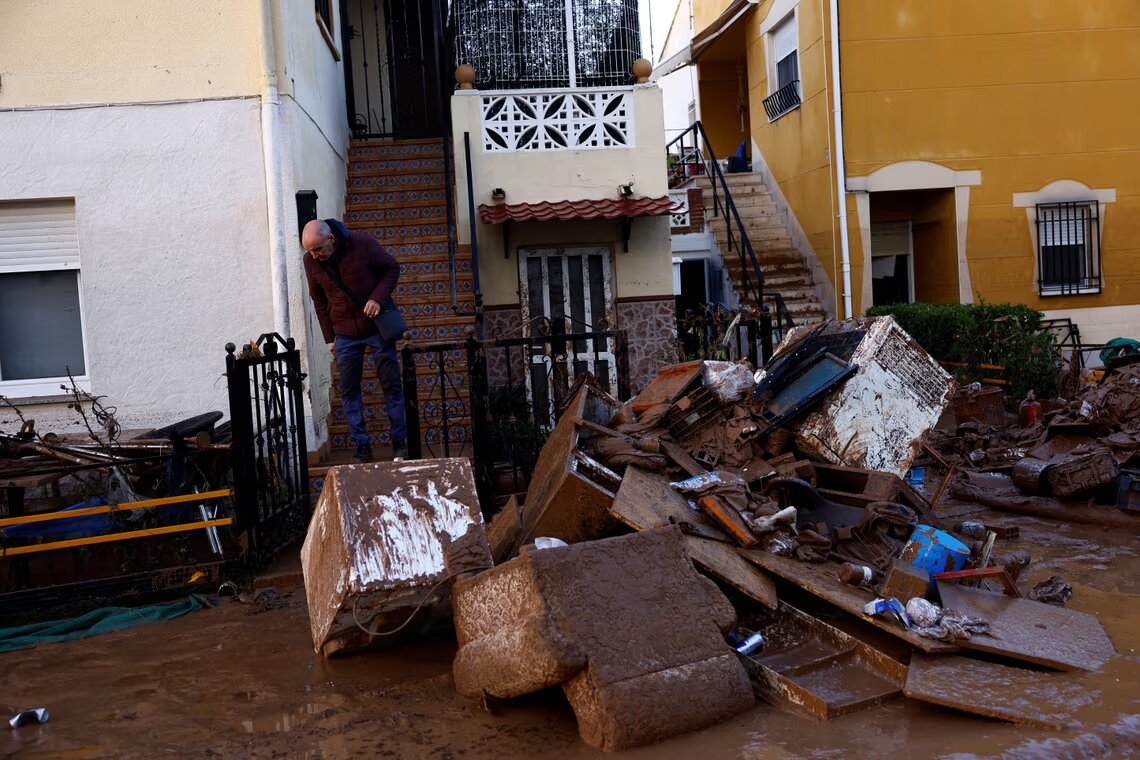 «دانا» عامل پشتپرده سیل اسپانیا