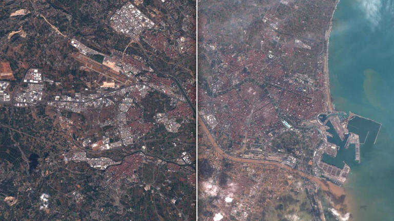 «دانا» عامل پشتپرده سیل اسپانیا