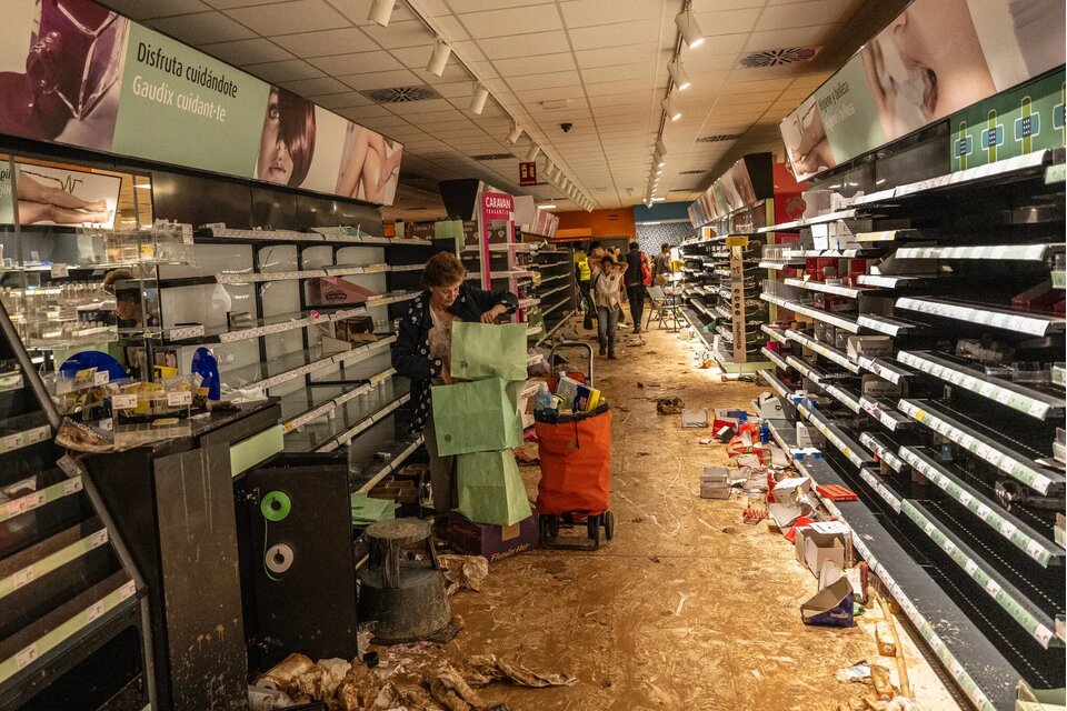 «دانا» عامل پشتپرده سیل اسپانیا