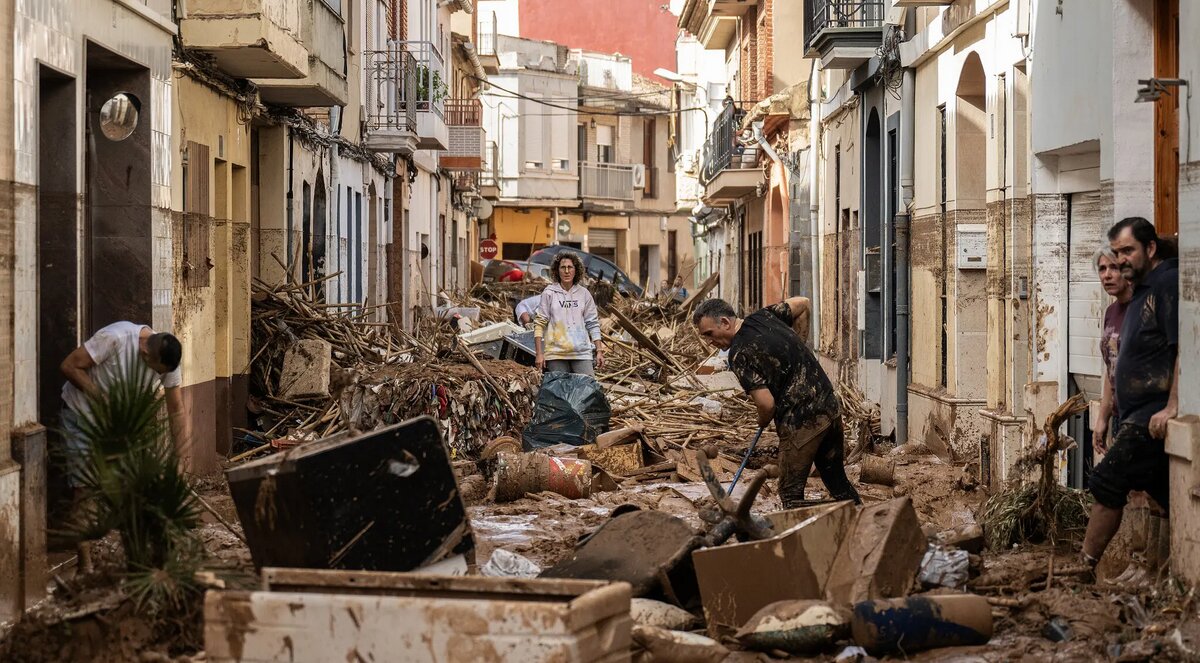 «دانا» عامل پشتپرده سیل اسپانیا