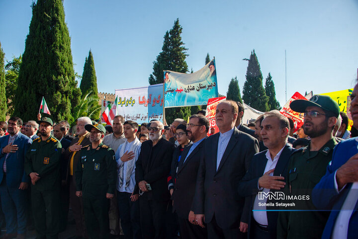 راهپیمایی 13 آبان در شیراز