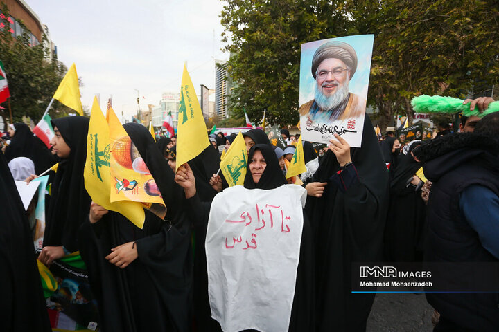 راهپیمایی 13 آبان در قم