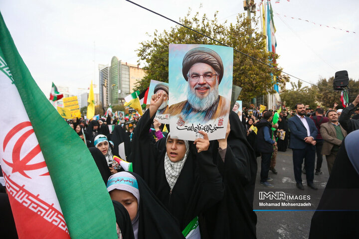 راهپیمایی 13 آبان در قم