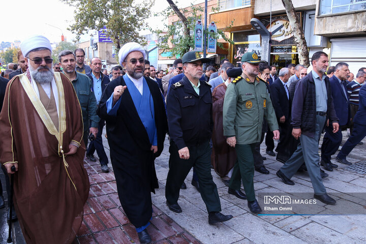 راهپیمایی 13 آبان در سنندج