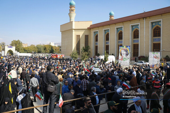 راهپیمایی 13 آبان در تبریز