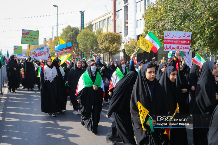 راهپیمایی 13 آبان در مشهد