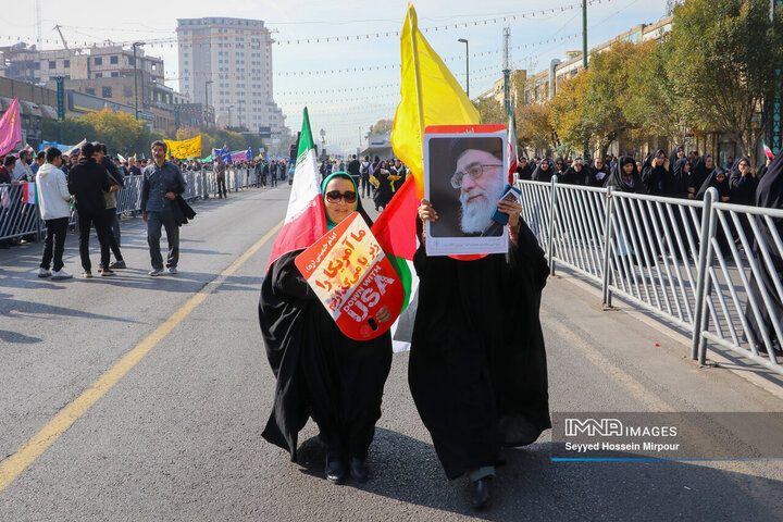 راهپیمایی 13 آبان در مشهد