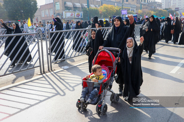 راهپیمایی 13 آبان در مشهد