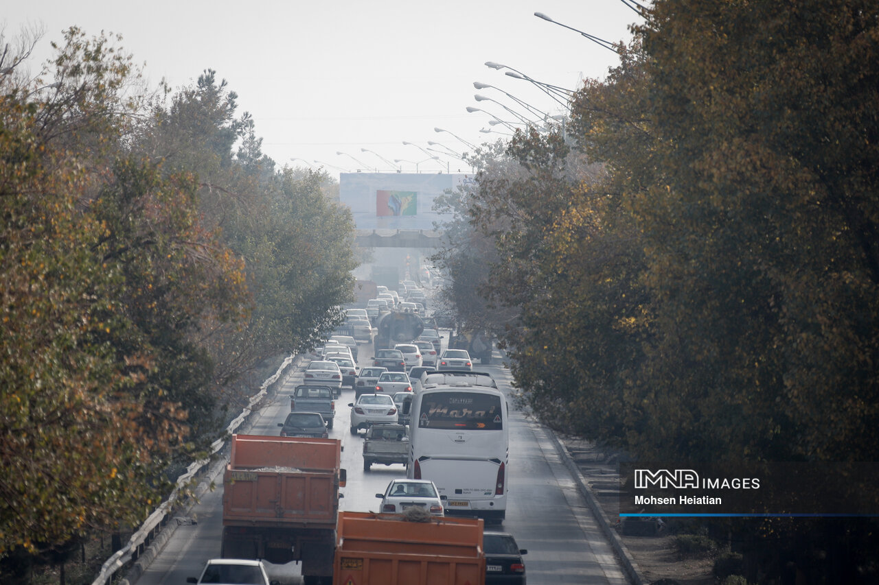 آلودگی هوای اصفهان چهارشنبه ۲۹ مرداد ۱۴۰۴ + جدول شاخص کیفی به تفکیک مناطق