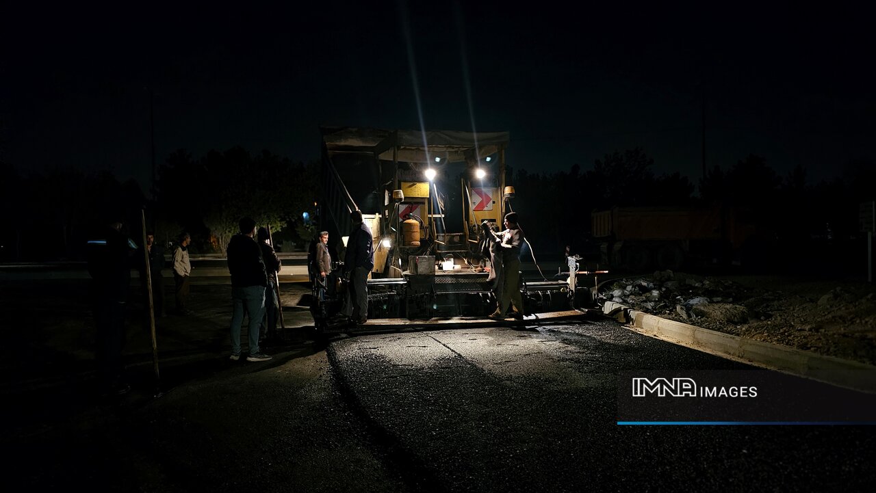 خیابانسازی مسیر دسترسی کارگاههای شهرک کارگاهی امیرکبیر انجام شد