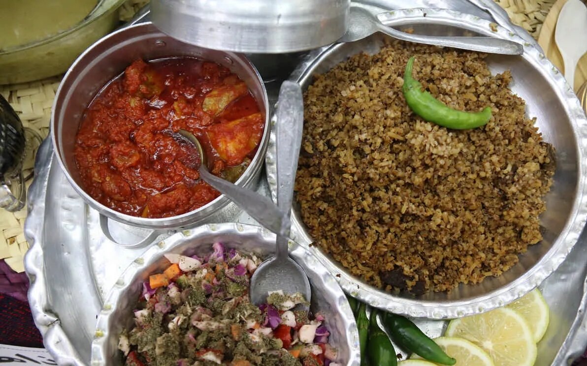 رنگینکمان دستپخت دانشآموزان گچسارانی به روایت تصویر