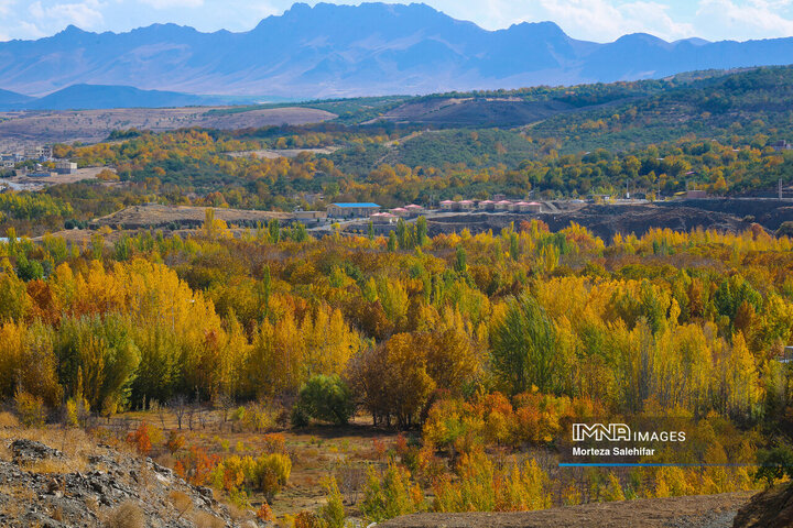 پاییز رنگارنگ سامان