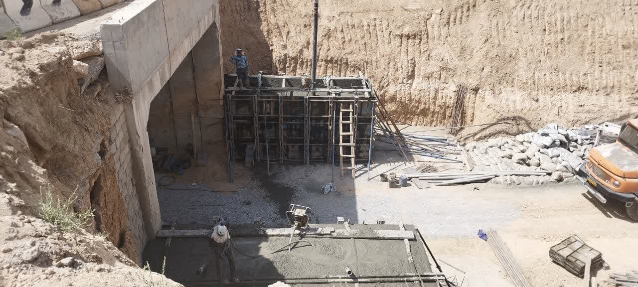 ایمنسازی سهراهی کُمیتک چادگان/ ایجاد زیرگذر در مراحل پایانی