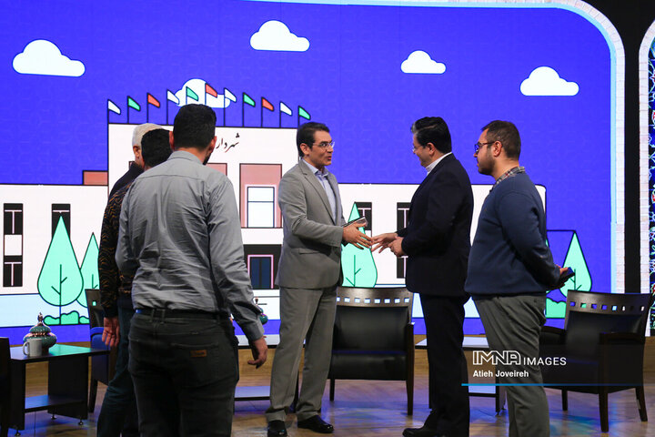 پشت صحنه برنامه تلویزیونی «اصفهان من»