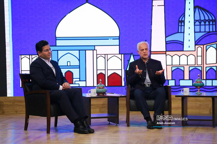 پشت صحنه برنامه تلویزیونی «اصفهان من»