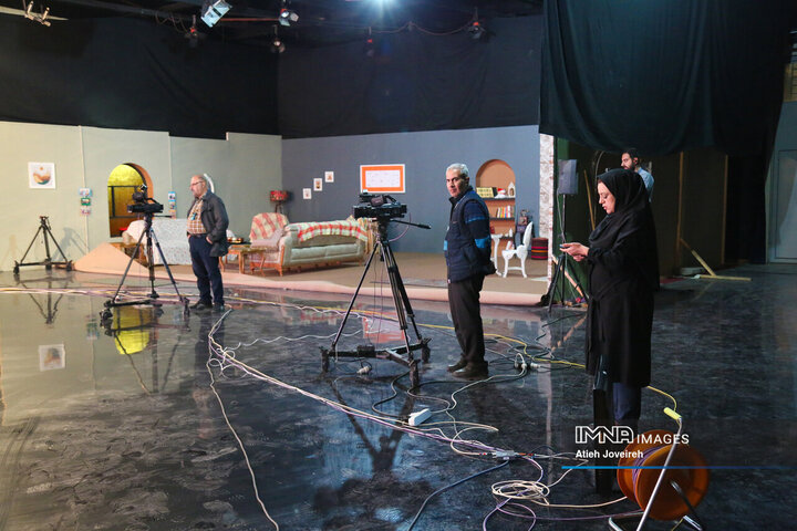 پشت صحنه برنامه تلویزیونی «اصفهان من»