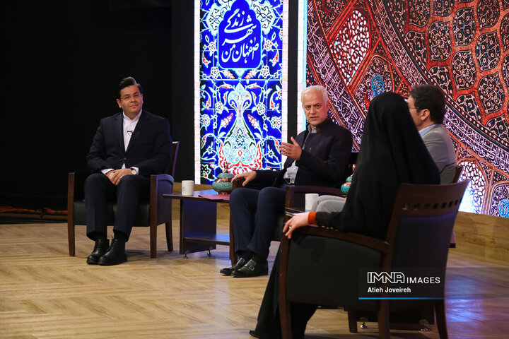 پشت صحنه برنامه تلویزیونی «اصفهان من»